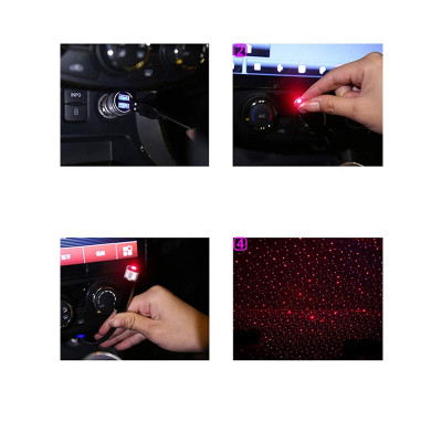 FamilyStore | Lampe de Projection d'Etoiles Décoration Laser USB