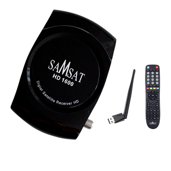 Récepteur SAMSAT HD 1600 Full HD + 6 Abonnements