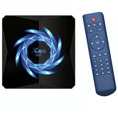 FamilyStore | Box Tv Android X96Q + 12 Mois Alpha, Alpha Diwan Sport, Alpha Education, Nova